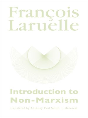 cover image of Introduction to Non-Marxism